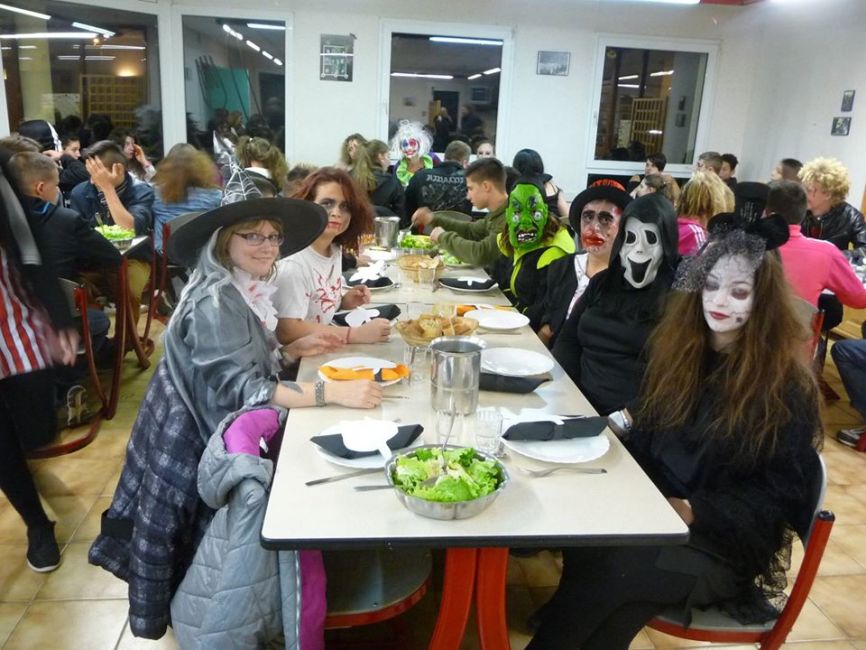 repas halloween