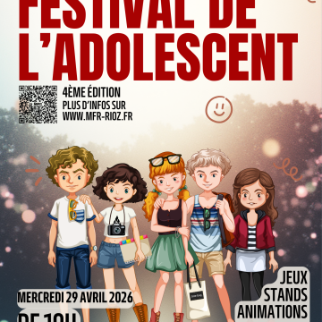FESTIVAL de l'Adolescent : RDV en 2026 !