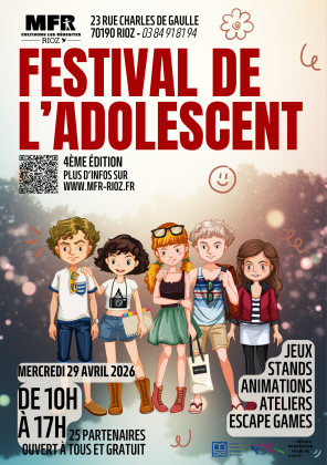 FESTIVAL de l'Adolescent : RDV en 2026 !