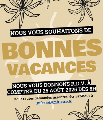 Congés d'été